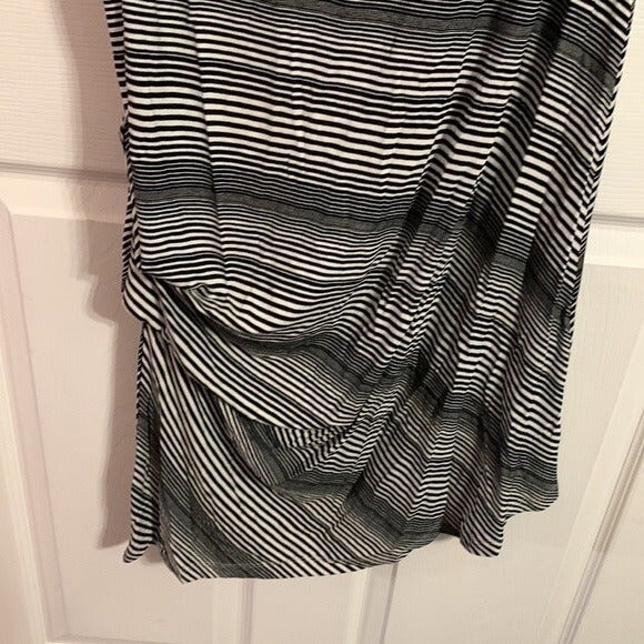 Mossimo Ebony To White Stripe. Dress. Size XXL. New with tags. - Picture 3 of 7